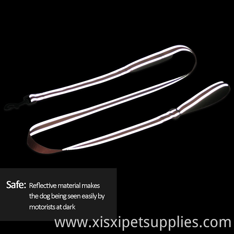 Double Handle Leash for Control Safety Training - Reflective Heavy Duty No Pull Dual Handle Lead for Large Medium Dogs